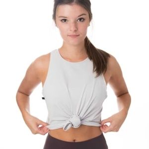 P'tula Ashley Inspire Tank Top | Crop Tie Tank Top